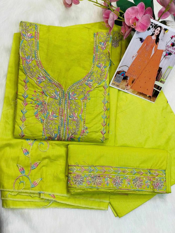 সুতি থ্রি পিচ - Image 8