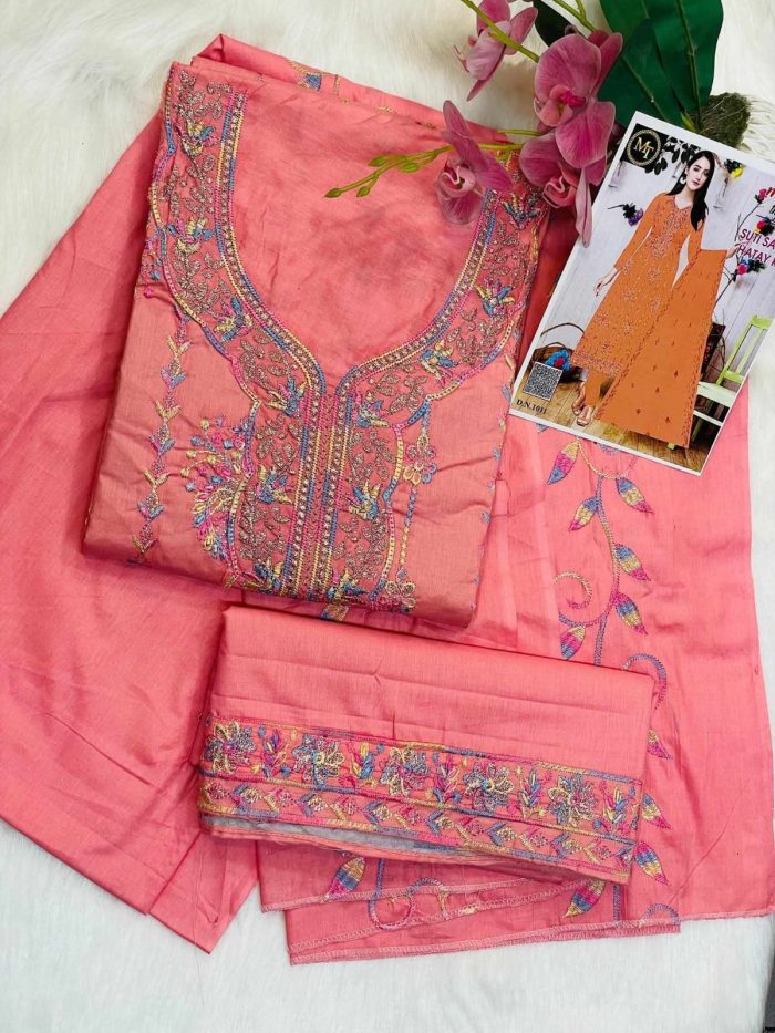 সুতি থ্রি পিচ - Image 4