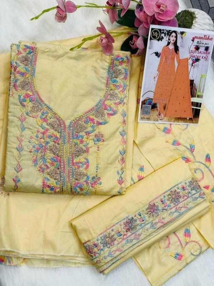 সুতি থ্রি পিচ - Image 2