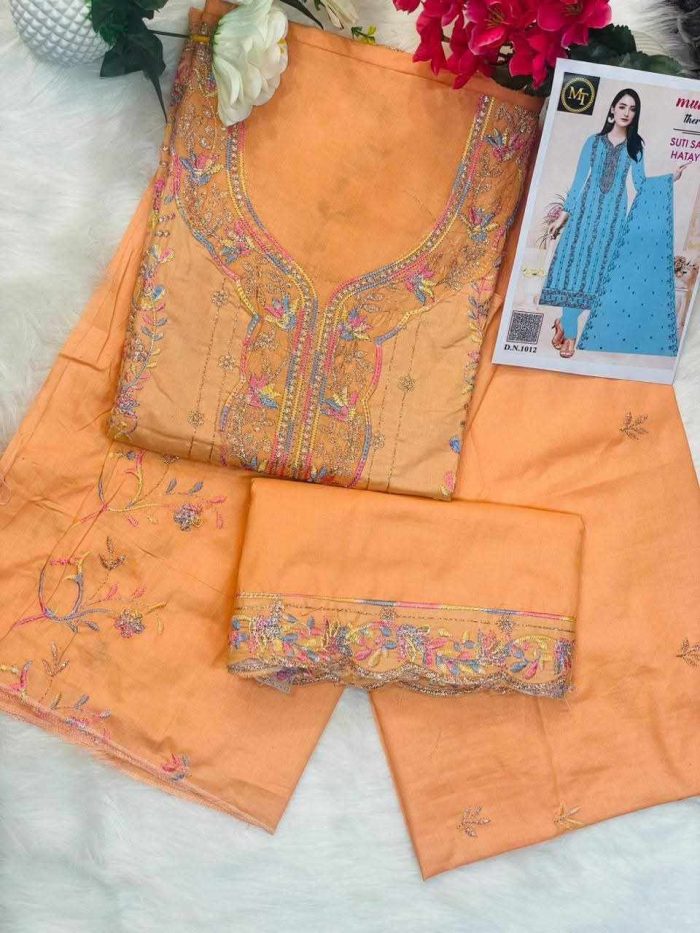 সুতি থ্রি পিচ - Image 3