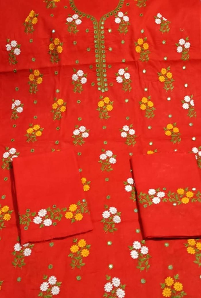 Hand crafted three piece (হাতের কাজের থ্রি-পিস) - Image 2