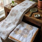 হাতের কাজের বক্স কুরশী টু-পিস