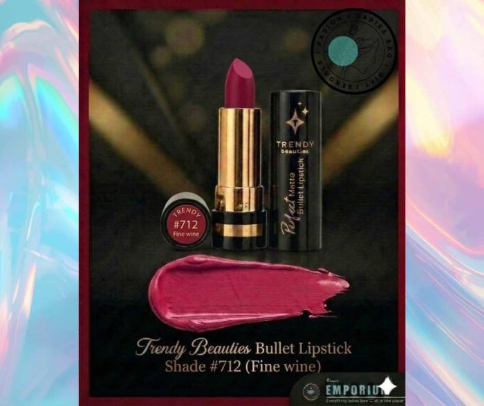Trendy Beauties Perfect Matte Bullet Lipstick - Image 4