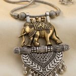 Vintage Antique Style Engraved Locket Pendant