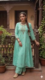 প্রিমিয়াম এমব্রয়ডারি ও মিরর ওয়ার্ক টু-পিস কালেকশন