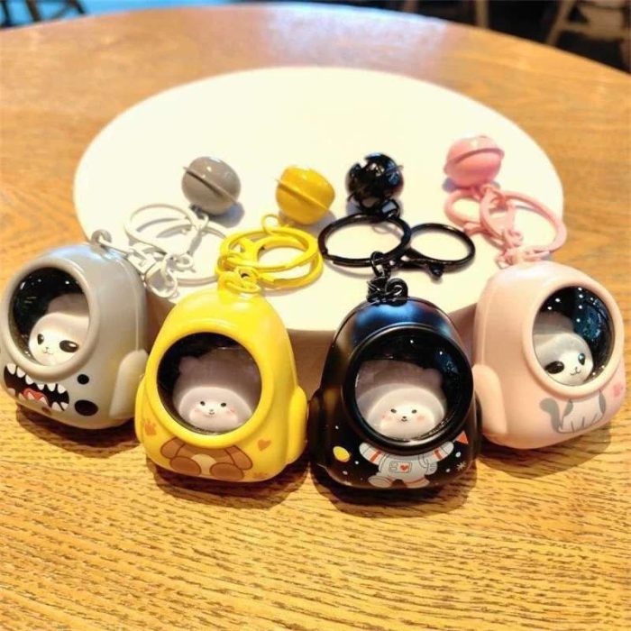 Astronaut Cat light with Key Ring - Image 5