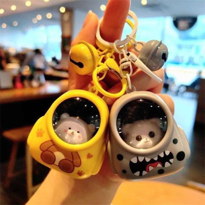 Astronaut Cat light with Key Ring - Image 3