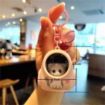 Astronaut Cat light with Key Ring