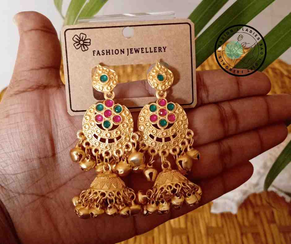 3 Kashmiri Jhumka - Image 1
