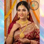 Bridal Gold Plated Temple Jewelry Set