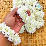 প্রিমিয়াম কৃত্তিম বেলী ফুলের খোঁপার গজরা — Reusable Jasmine Gajra for Hair Khopa